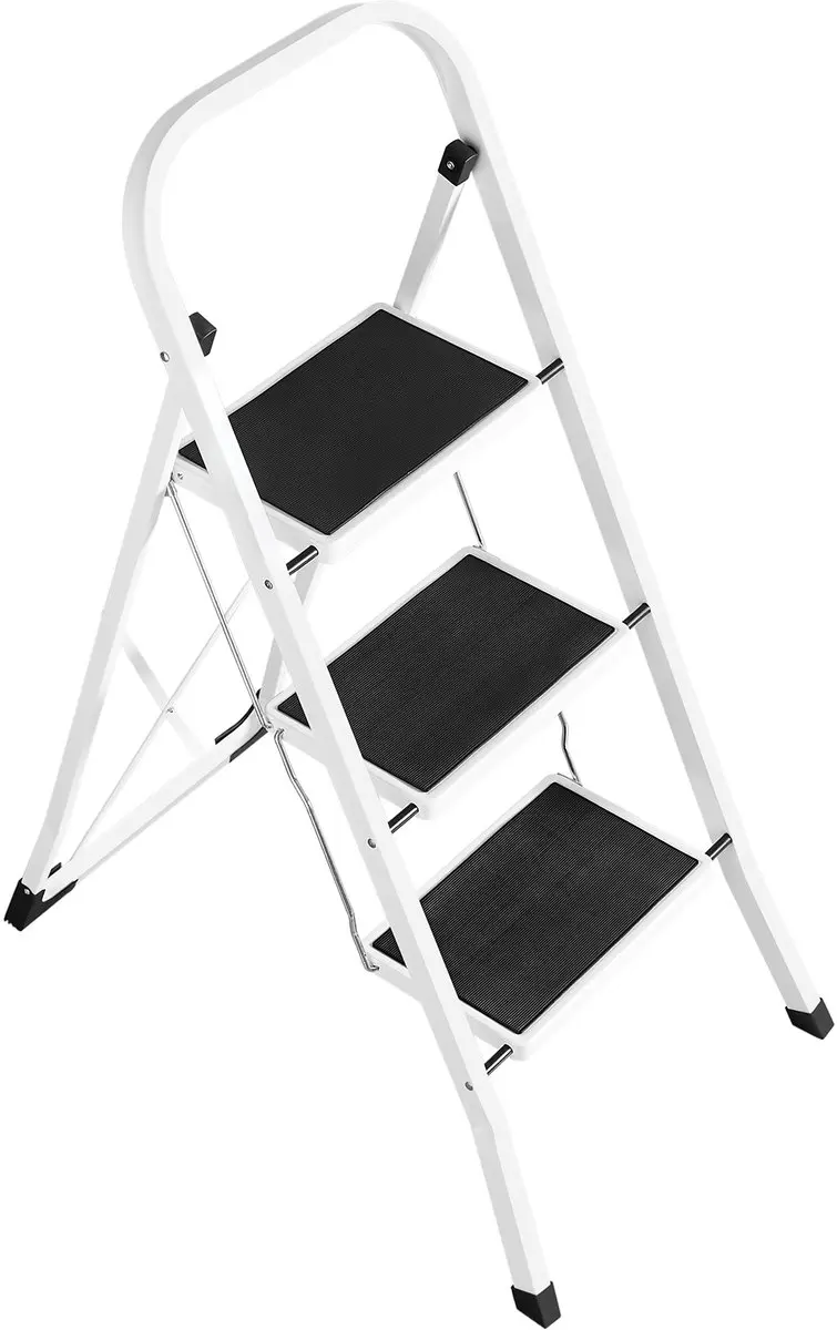 Songmics Opvouwbare Trapladder 3 treden