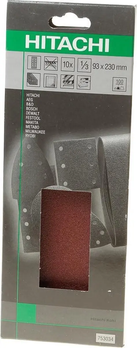 Hikoki K100 Schuurschijf Ø125mm