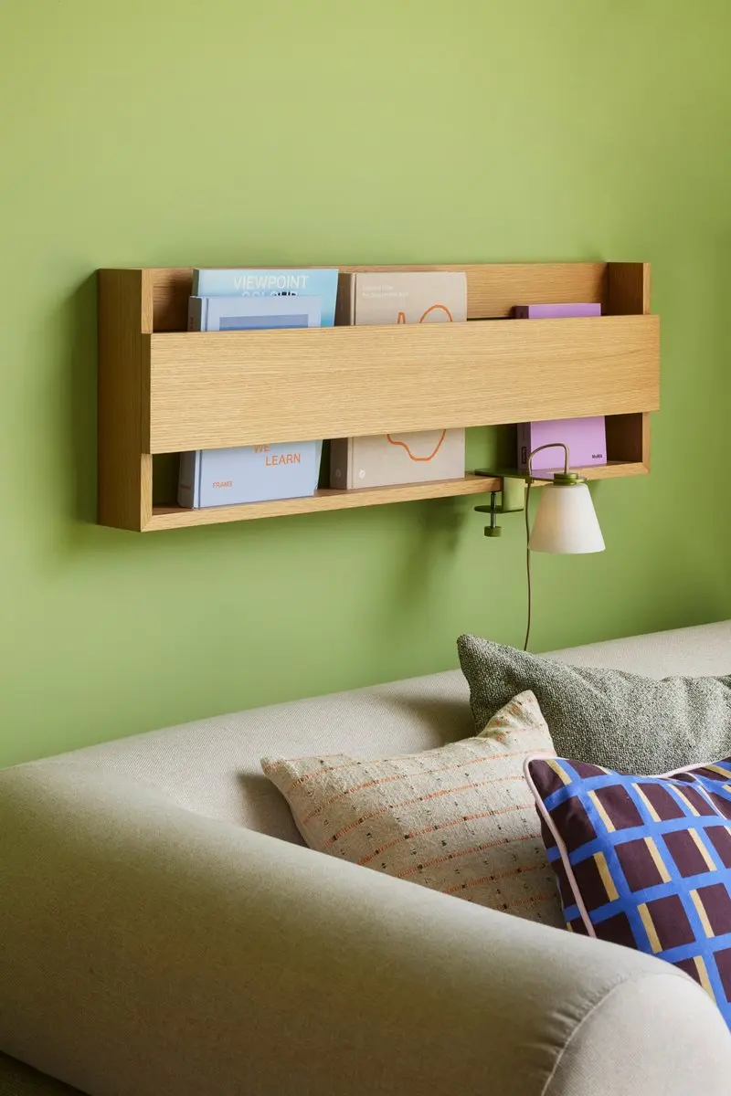 Hübsch Interior Lure Wandlamp - Groen - afbeelding 6 van 6