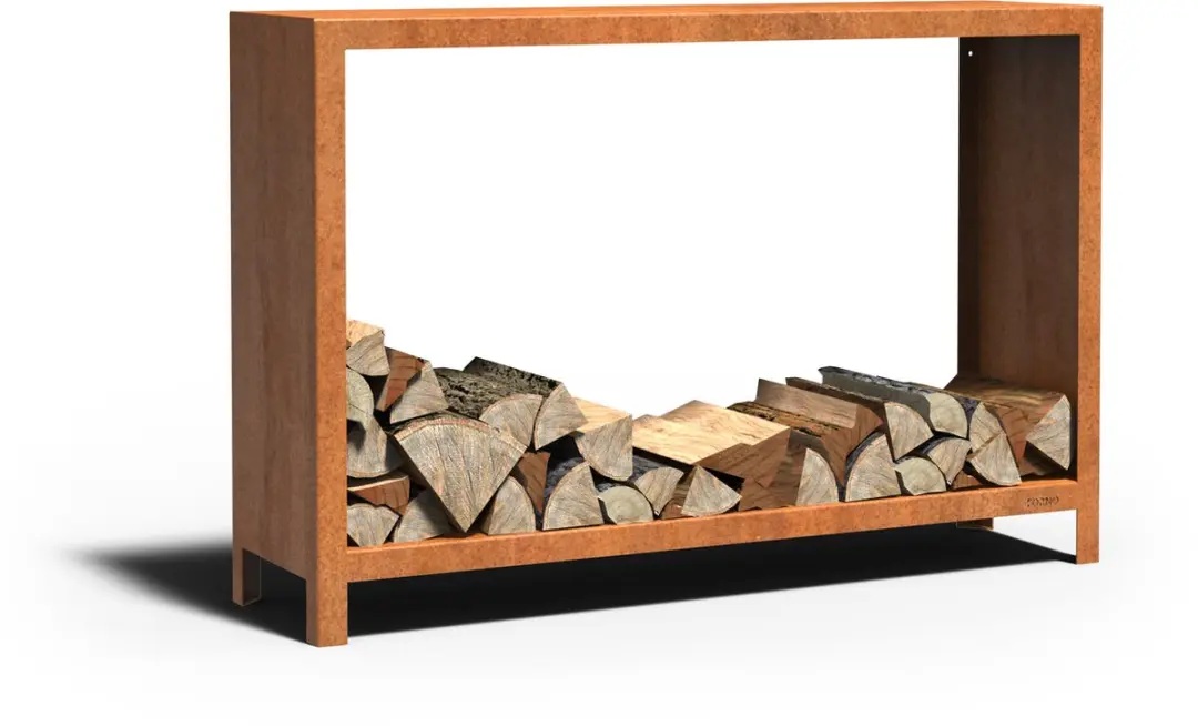 Forno Houtopslag LOGG Cortenstaal