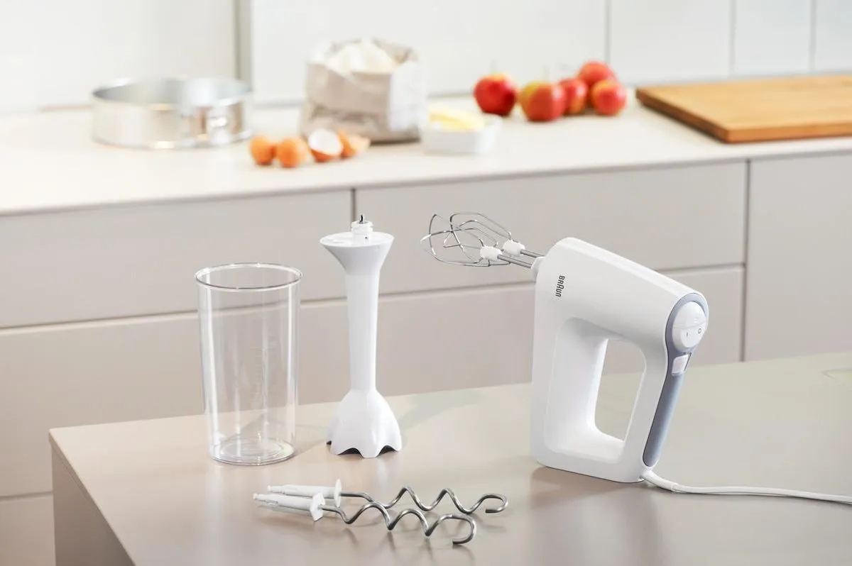 Braun MultiMix 3 HM3105WH Handmixer - 450W - Wit