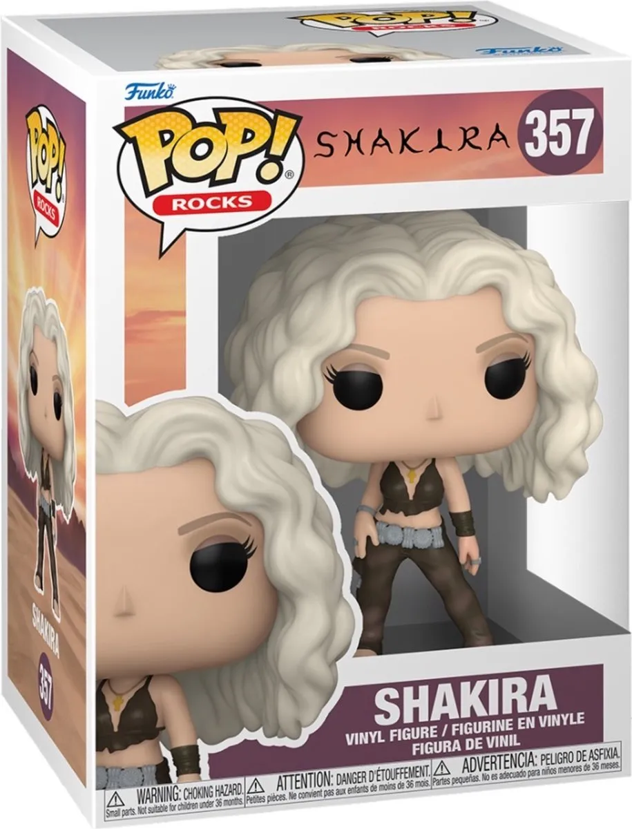 Funko Pop #357 Shakira Pop Rocks - Multi