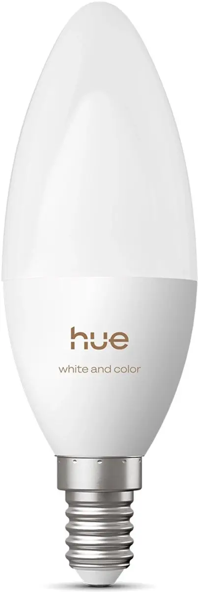 Philips Hue LED Kaarslamp E14 RGBW - Mat Glas 3.7W