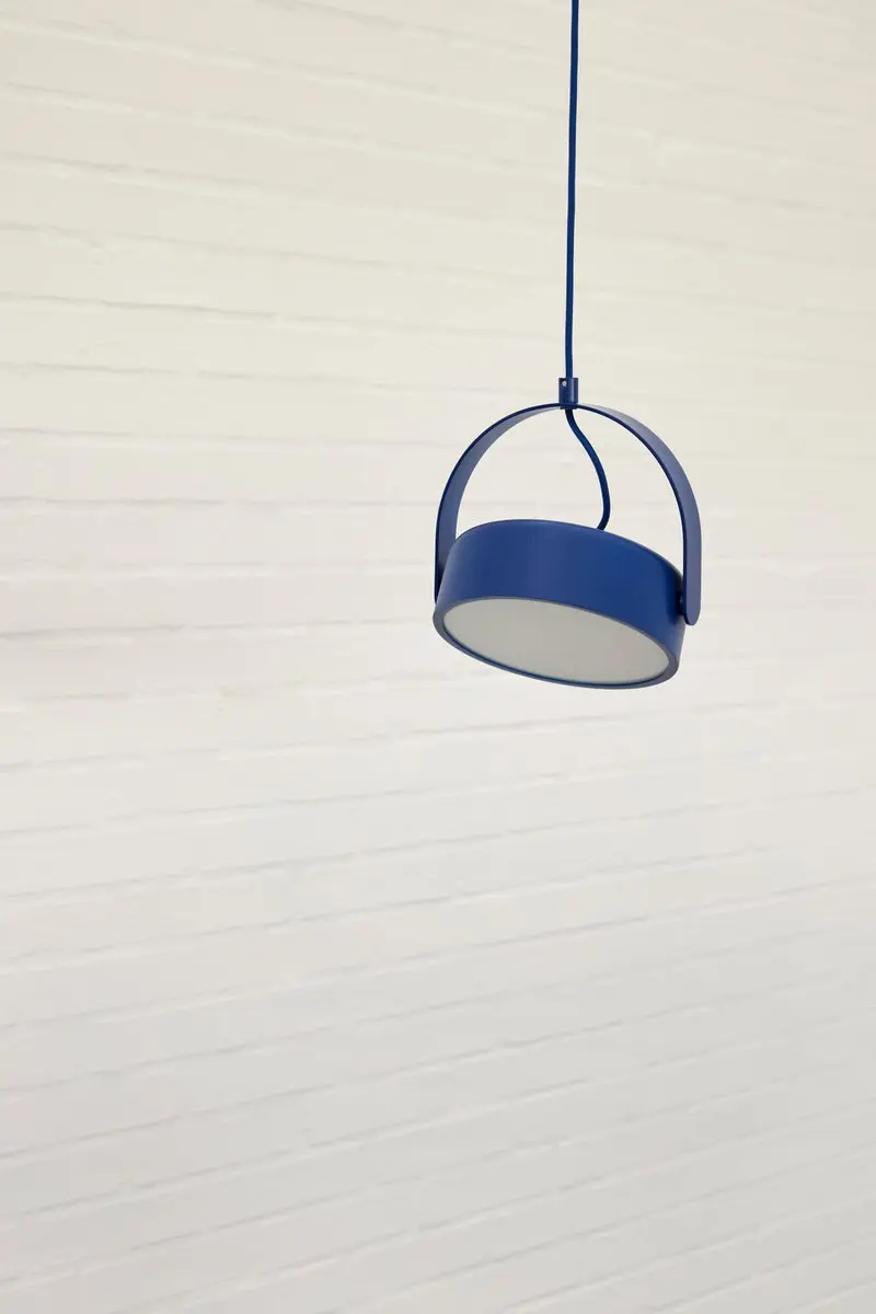 Hübsch Stage Hanglamp - Blauw - afbeelding 6 van 6