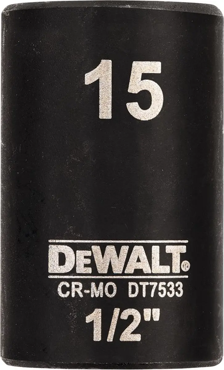 DeWalt DT7533 Krachtdop 1/2" 15mm