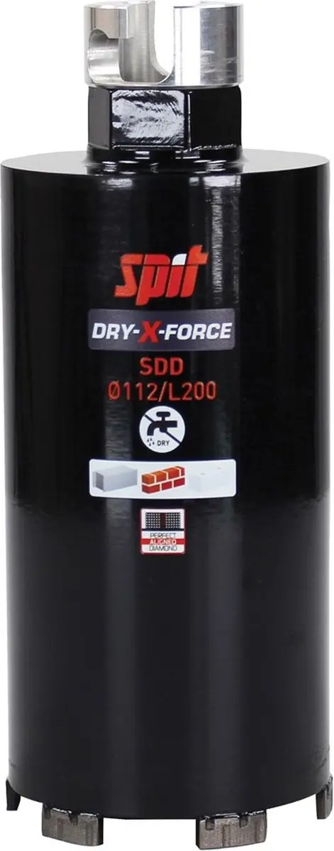 Spit Dry-x-force Diamantboor D.112x200