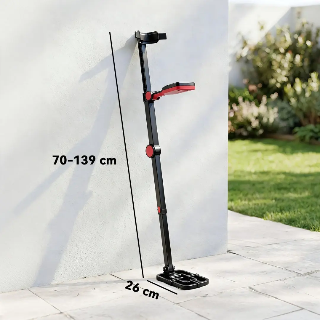 Outsunny Metaaldetector 847-013V00BK - 26cm Zoekspoel - Zwart - afbeelding 6 van 6