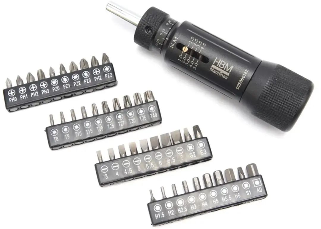 HBM Momentschroevendraaier 1/4" 1-5 Nm