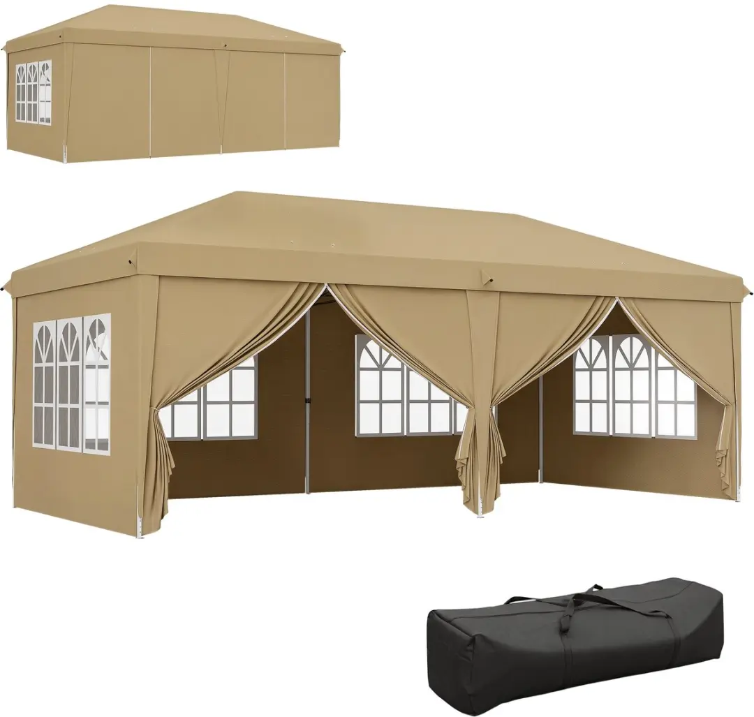 Outsunny Pop-up Canopy 585x295x270cm