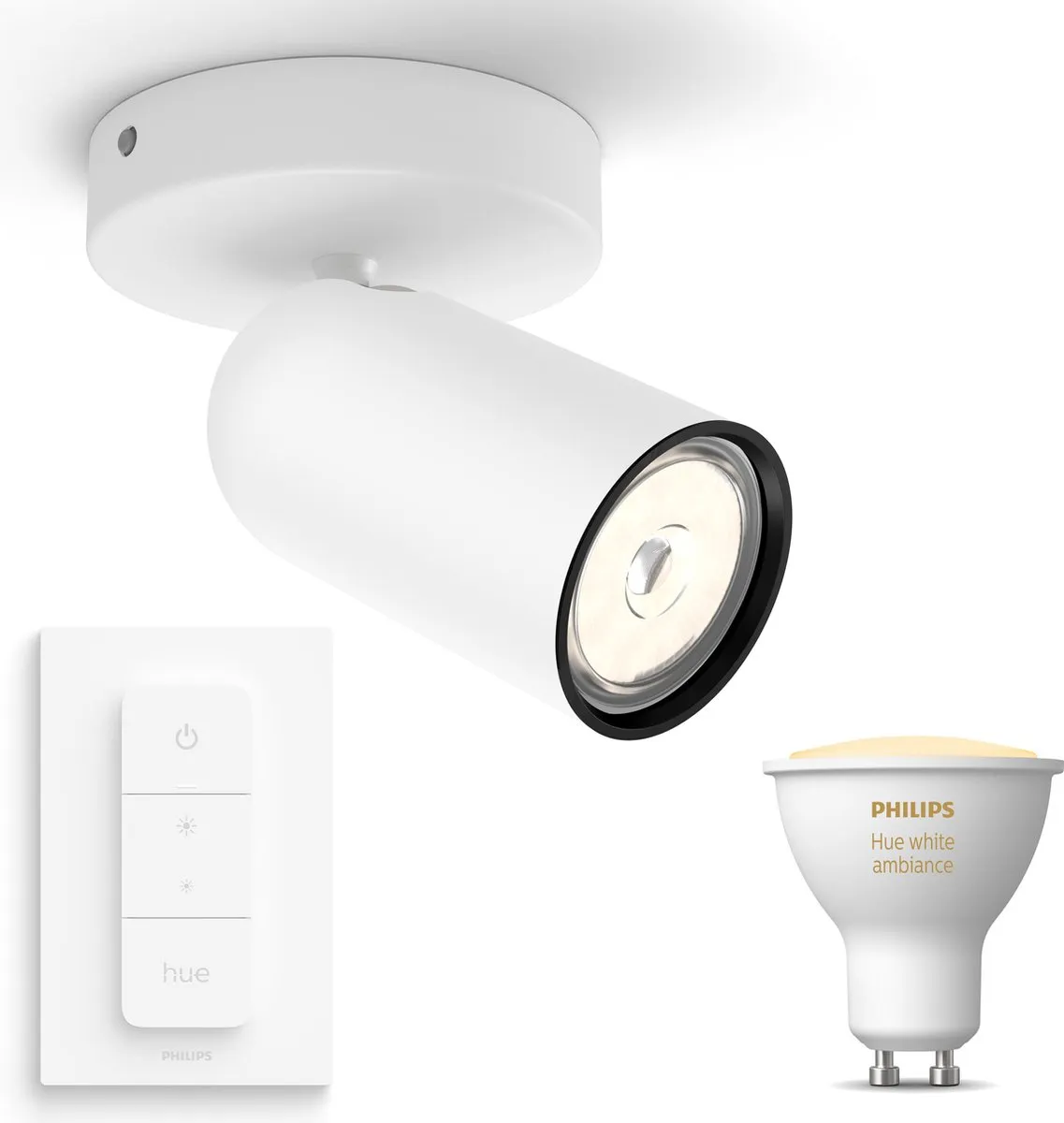 Philips Hue Pongee Opbouwspot GU10