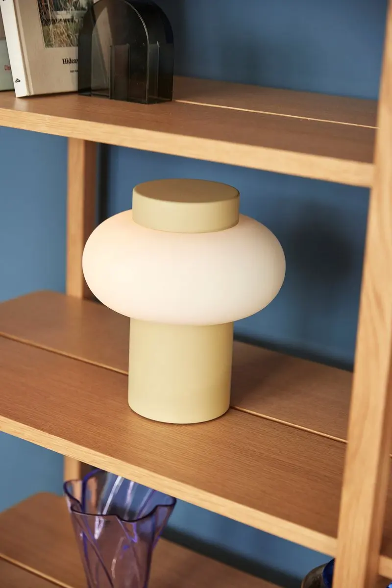 Hübsch Camp Sand Tafellamp - 1 Lichtpunt Ø23cm - Beige