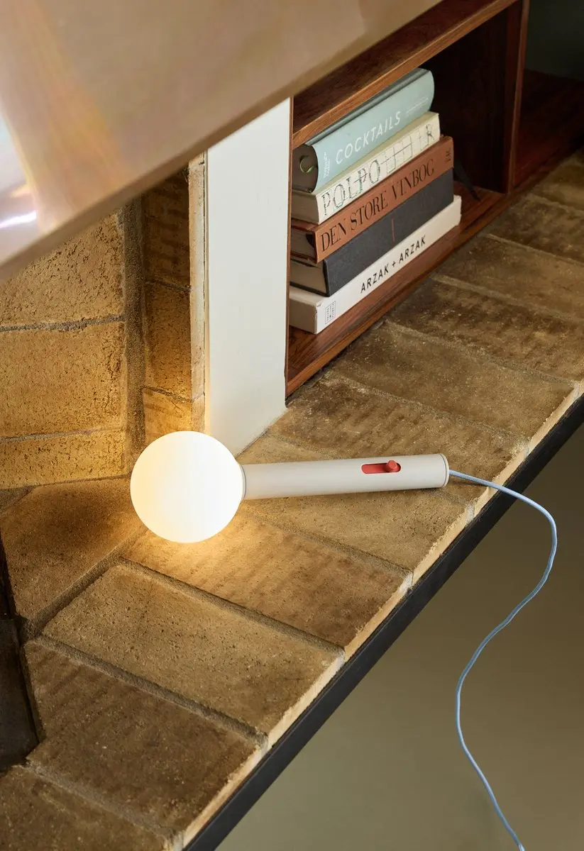 Hübsch Talk Wandlamp 10cm - Light Grey
