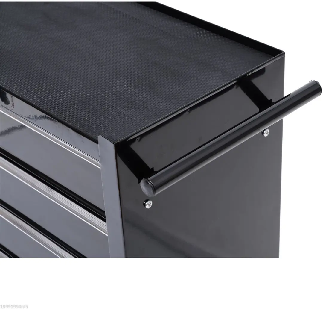 Homcom Werkstattwagen 5 Lades - 68x33x75cm - Zwart