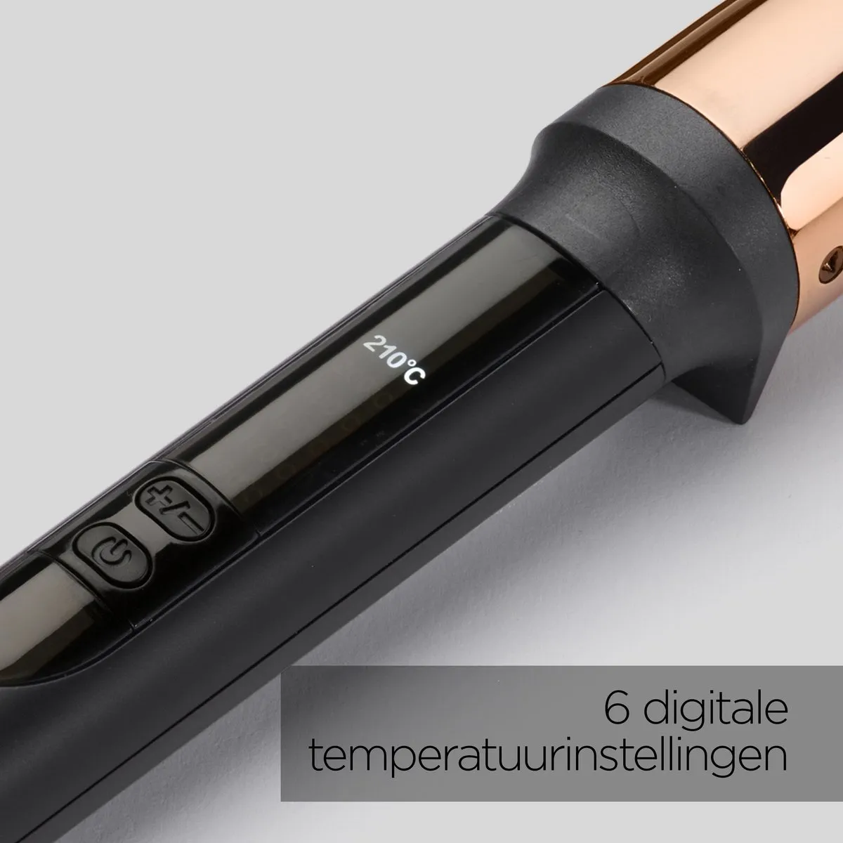 Babyliss Salon Brilliance C458E Conische Krultang 19-32mm - Zwart Roze