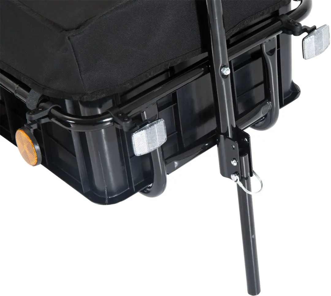 Homcom Lastenanhanger Oxford 144L - 59x80cm - Zwart