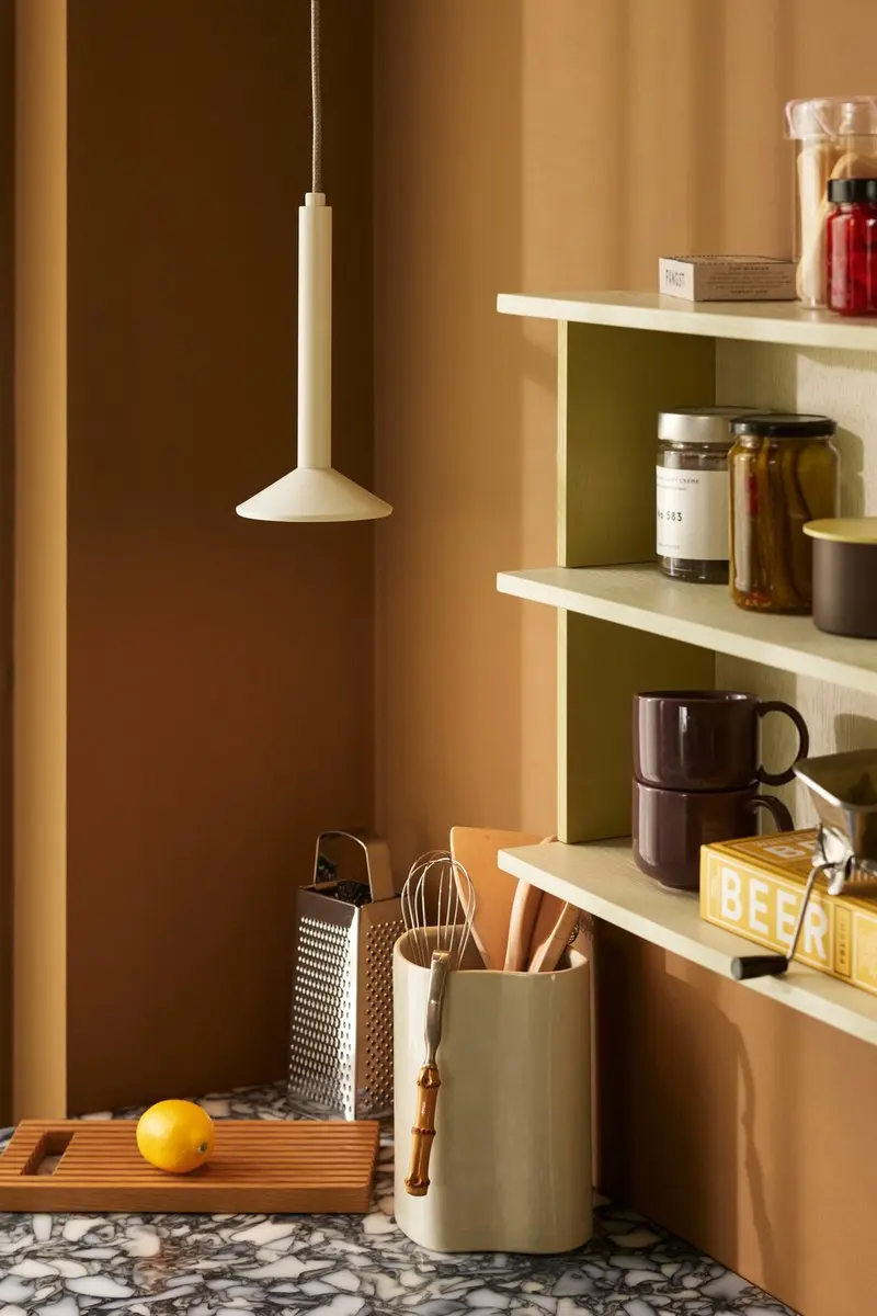 Hübsch Chromatic Hanglamp Lichtgrijs