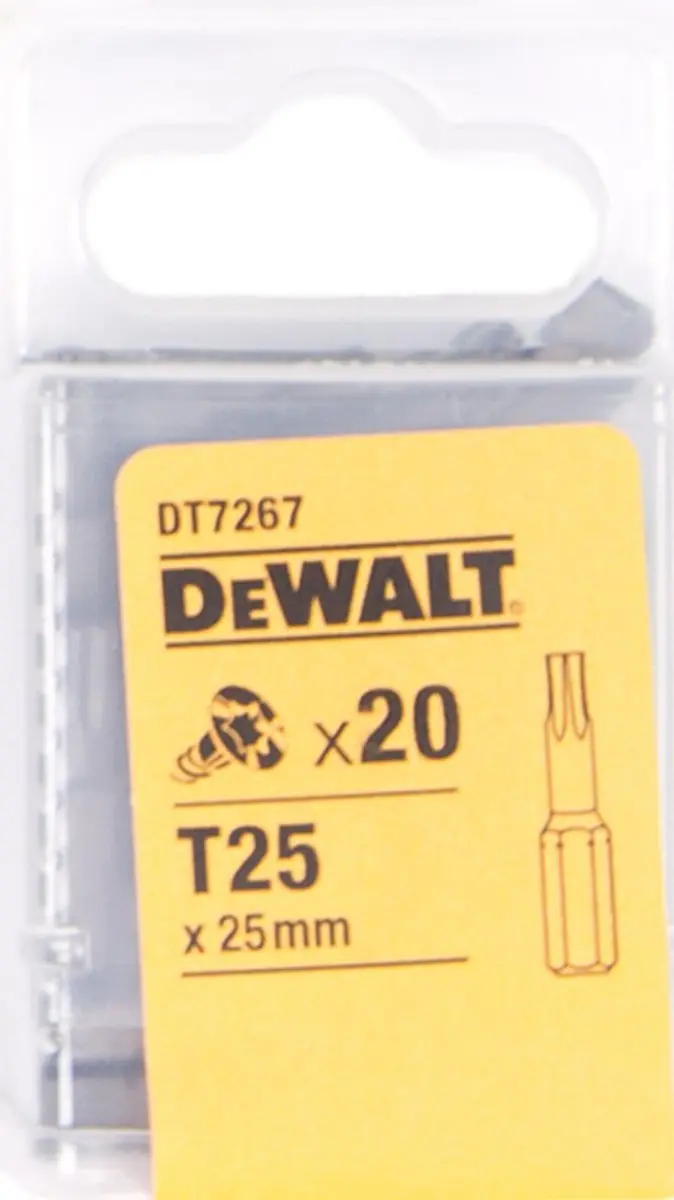 DeWalt DT7267-QZ Schroefbit TX25 25mm - 5 Stuks