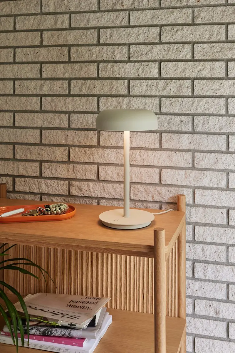 Hübsch Tafellamp Velo - 1 Lichtpunt Ø20cm - Zand