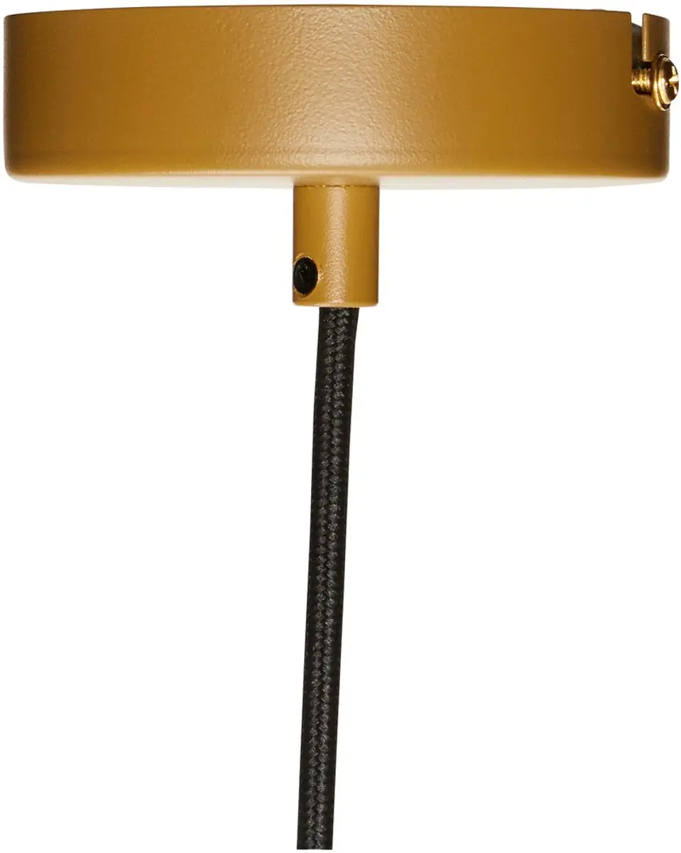 Hübsch Coney Hanglamp - Mosterd - afbeelding 6 van 6