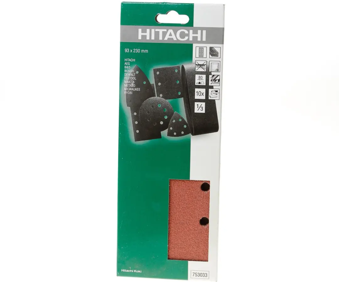 Hikoki Schuurpapier K80 93x230mm