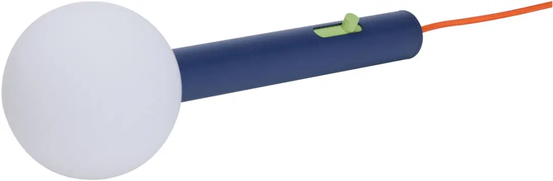 Hübsch Talk Wandlamp Blauw - Ø10cm