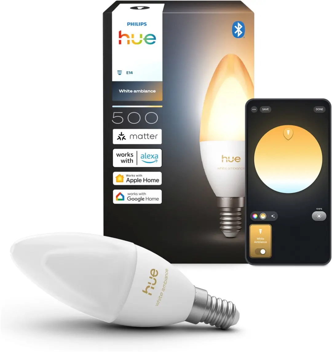 Philips Hue LED Kaarslamp E14