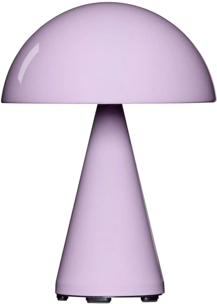 Hübsch Mush Draagbare Lamp Lichtroze