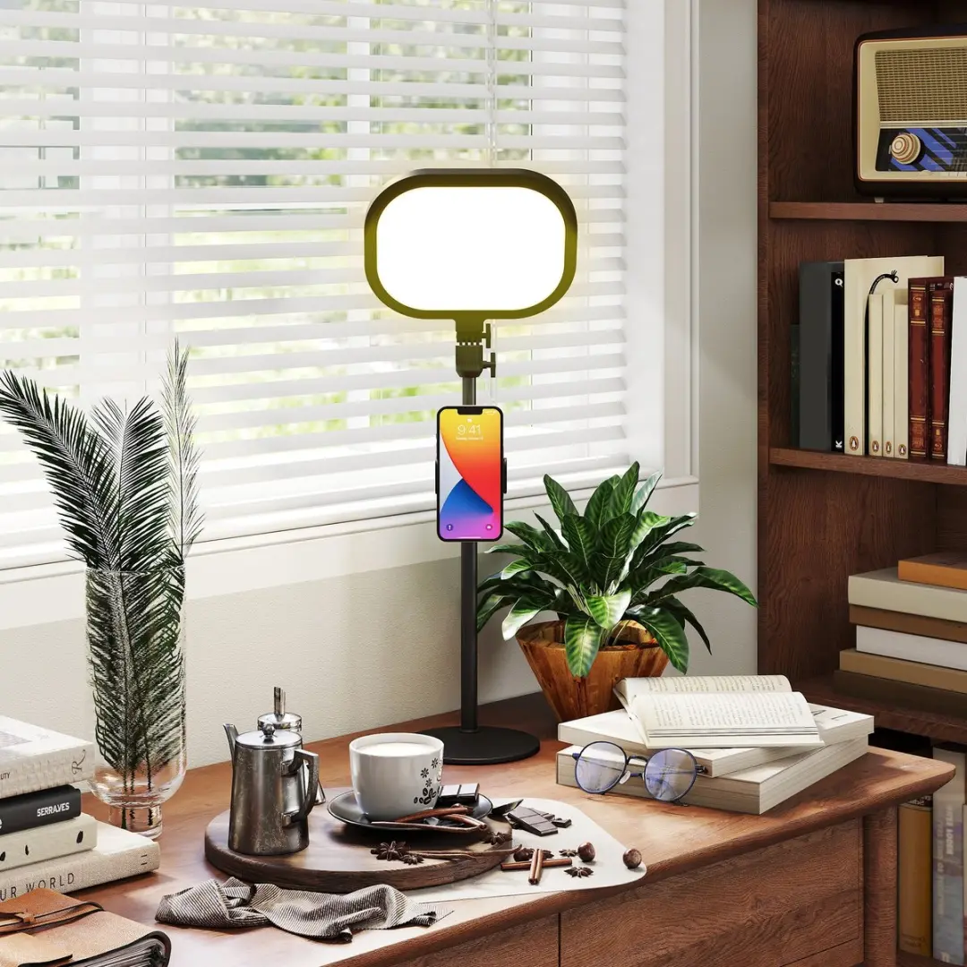Homcom Metall Bureaulamp 65cm - Schwarz