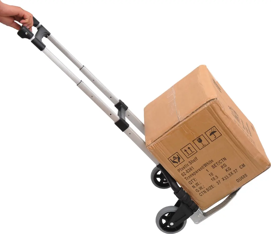 Homcom Aluminium Steekwagen 70 kg - inklapbaar