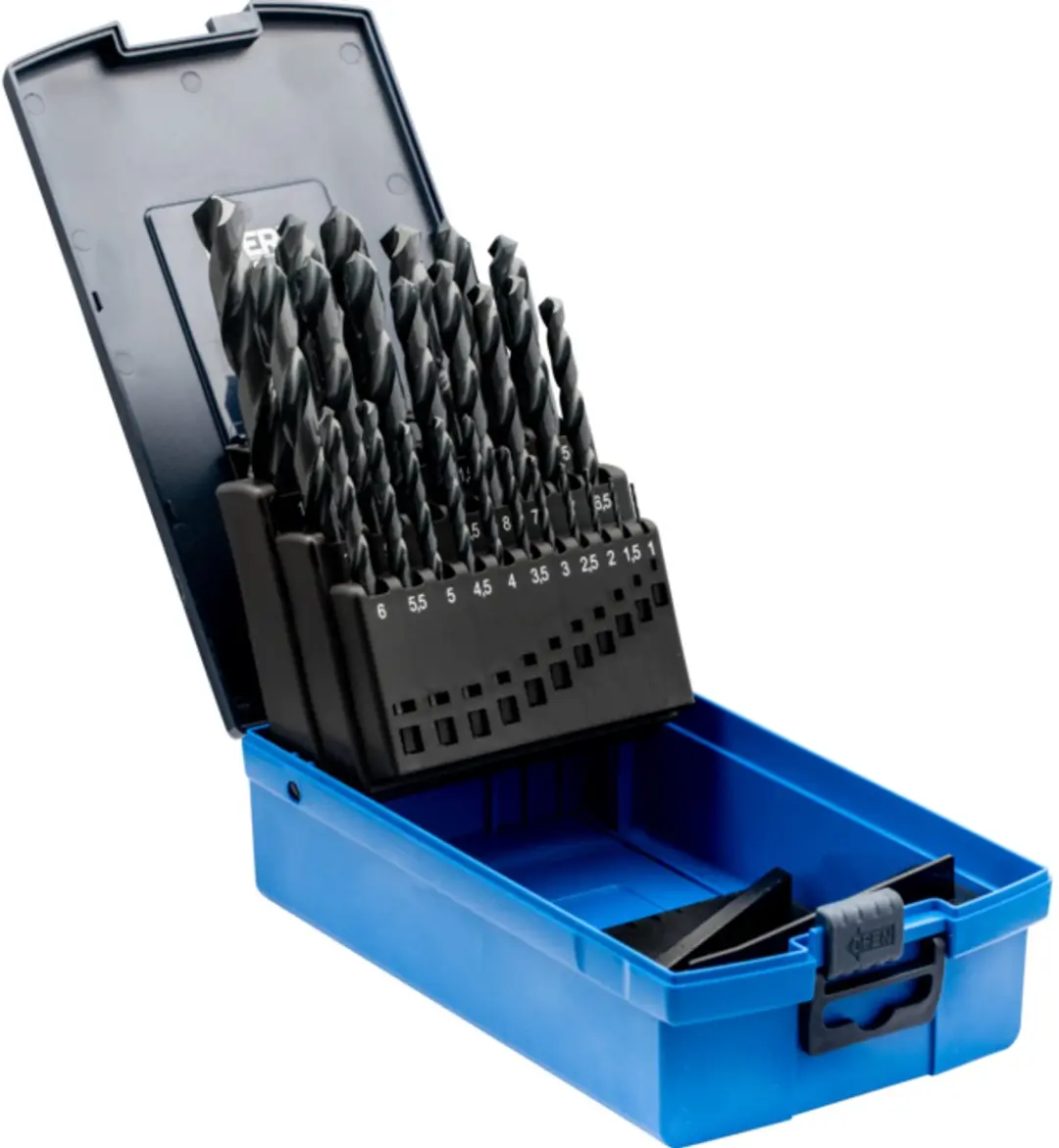 Pferd Spiraalborenset HSSG DIN 338 STEEL 25-delig