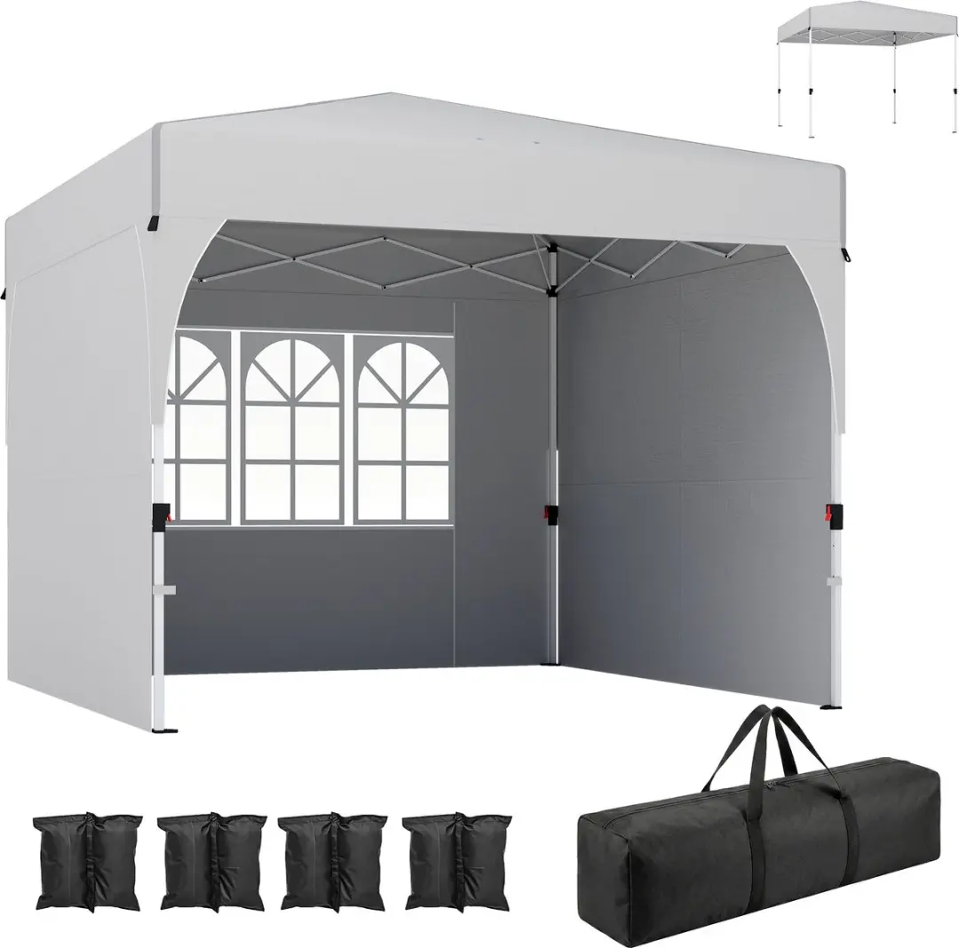 Outsunny Pop-up Luifel 292x292x270cm