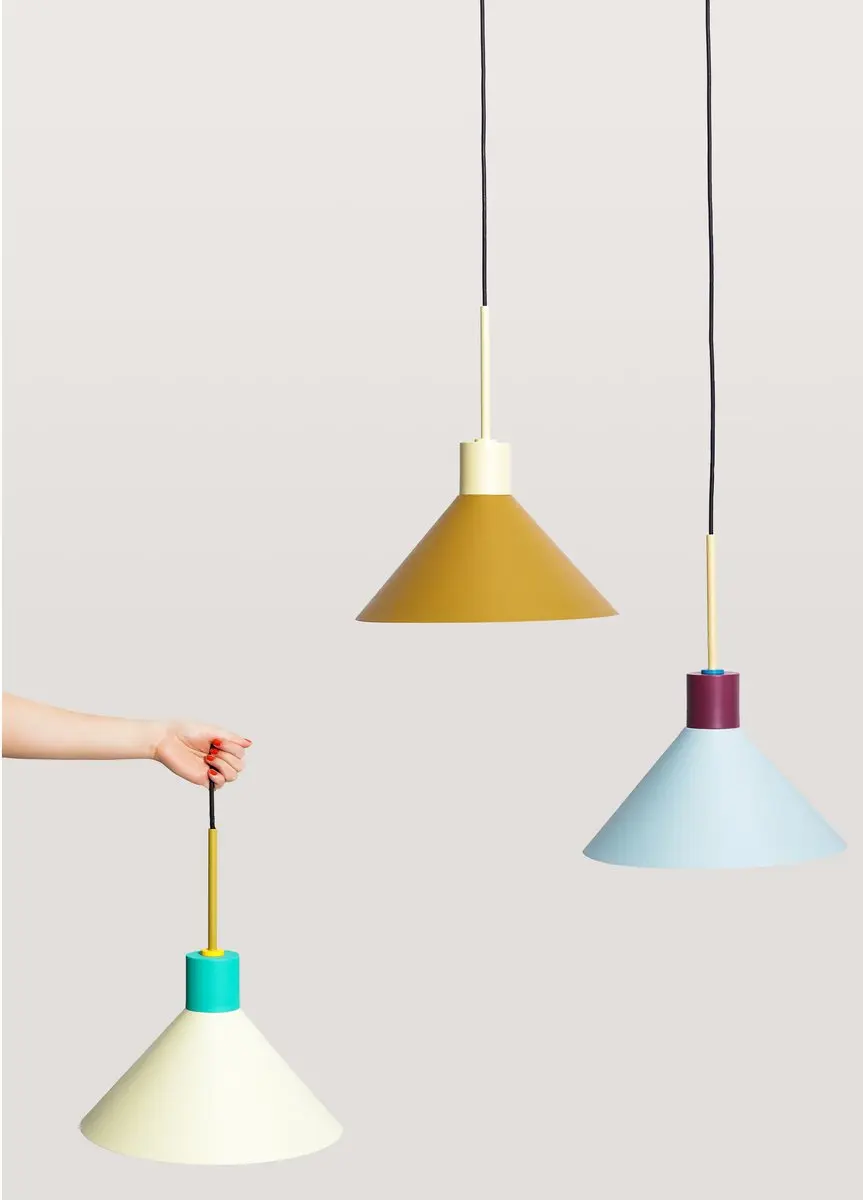 Hübsch Crayon Green Hanglamp
