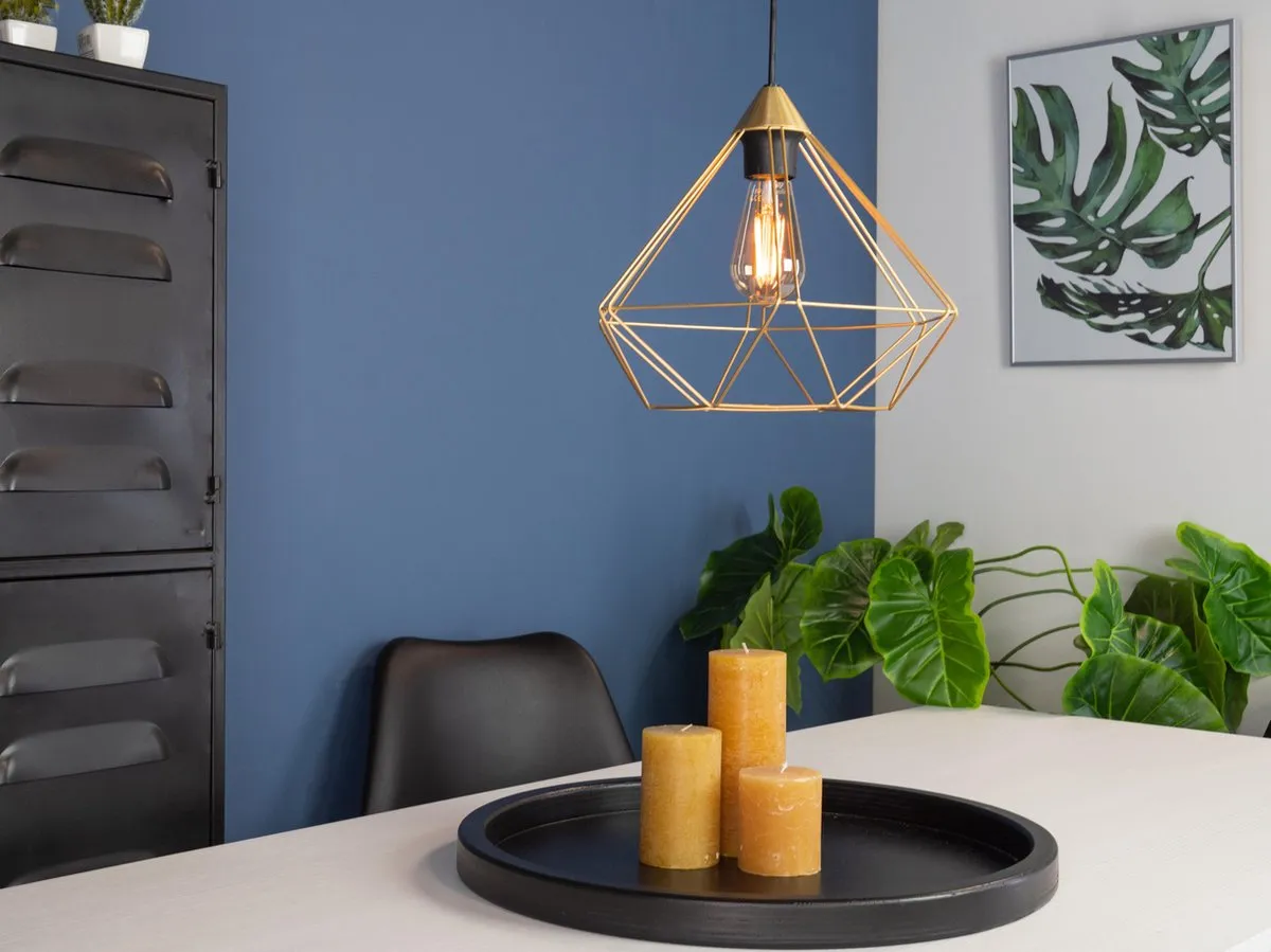 Eglo Tarbes Hanglamp - Ø32,5cm - Goud
