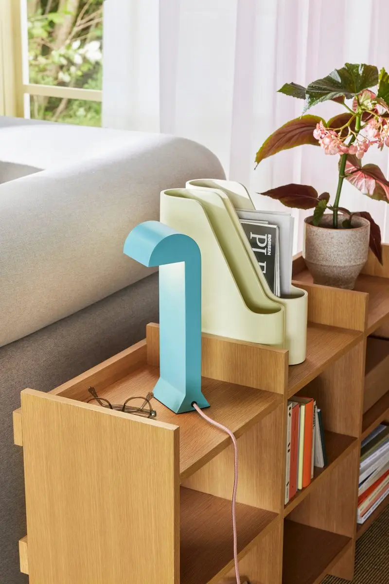 Hübsch Soothe Tafellamp - Blauw