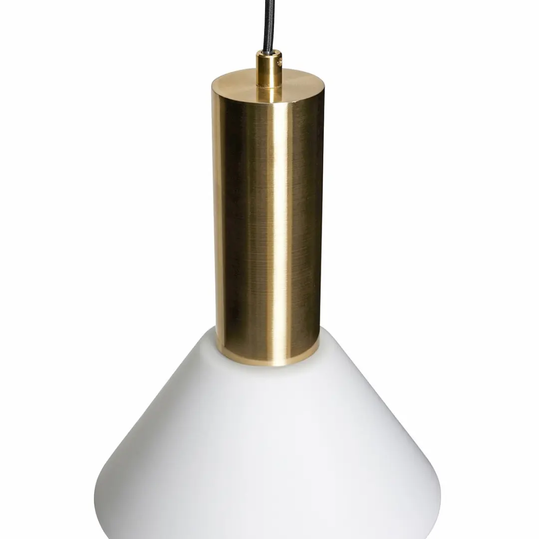 Hübsch Contrast Hanglamp - 1 Lichtpunt - Messing