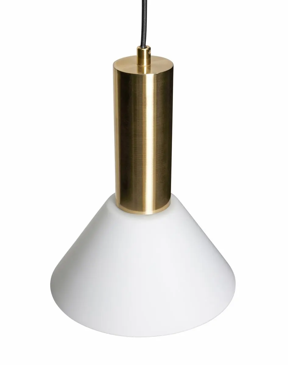 Hübsch Contrast Hanglamp - 1 Lichtpunt - Messing