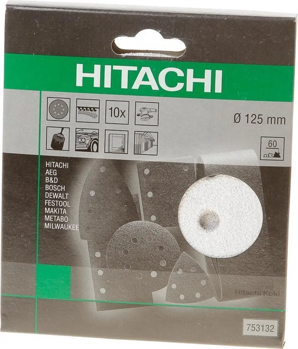 Hikoki K60 Schuurschijf Ø125mm