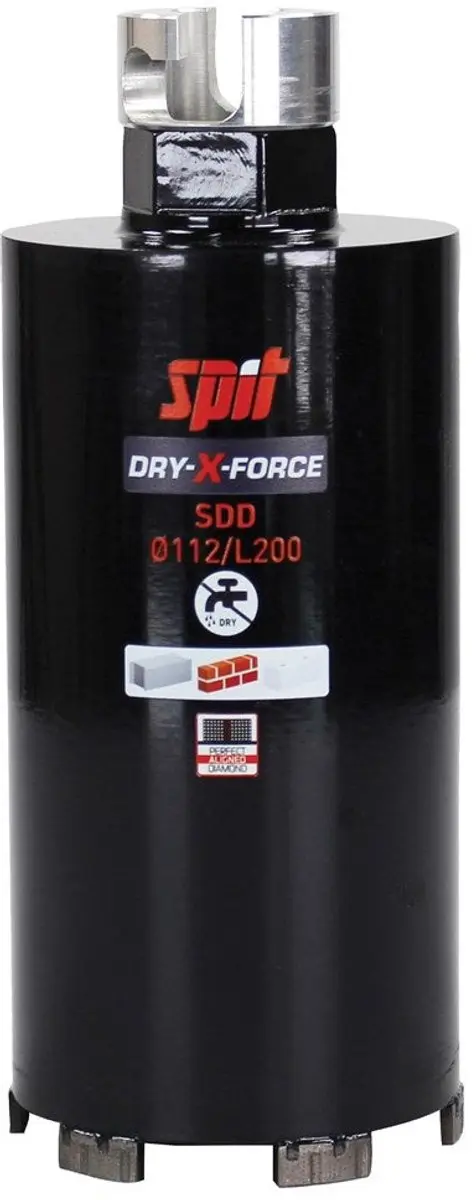 Spit Dry-x-force Diamantboor SDD D.132x200