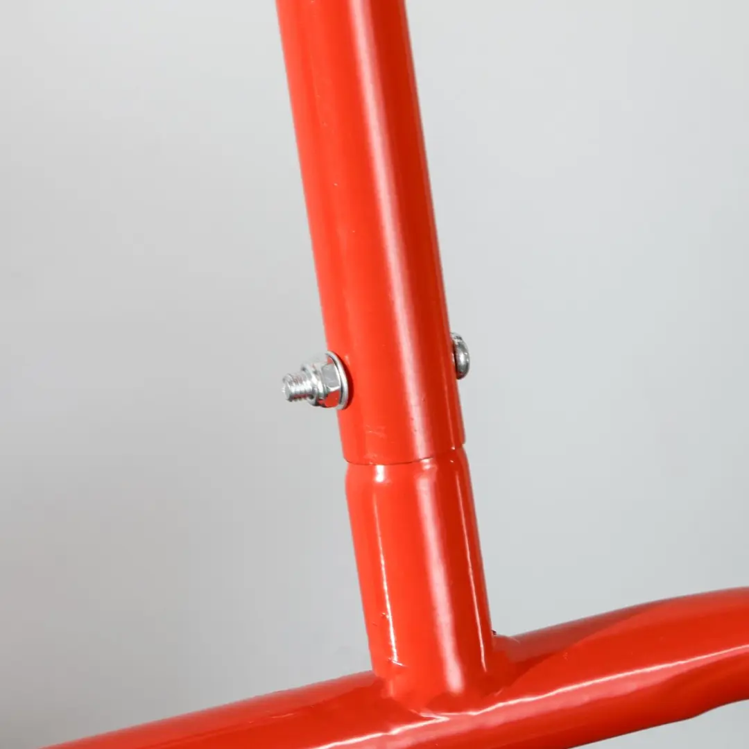 Outsunny Gazonroller - 58x32,5x113cm - Rood