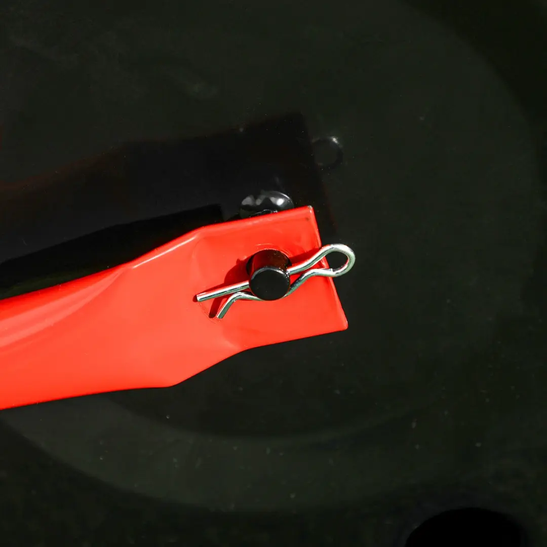Outsunny Gazonroller - 58x32,5x113cm - Rood
