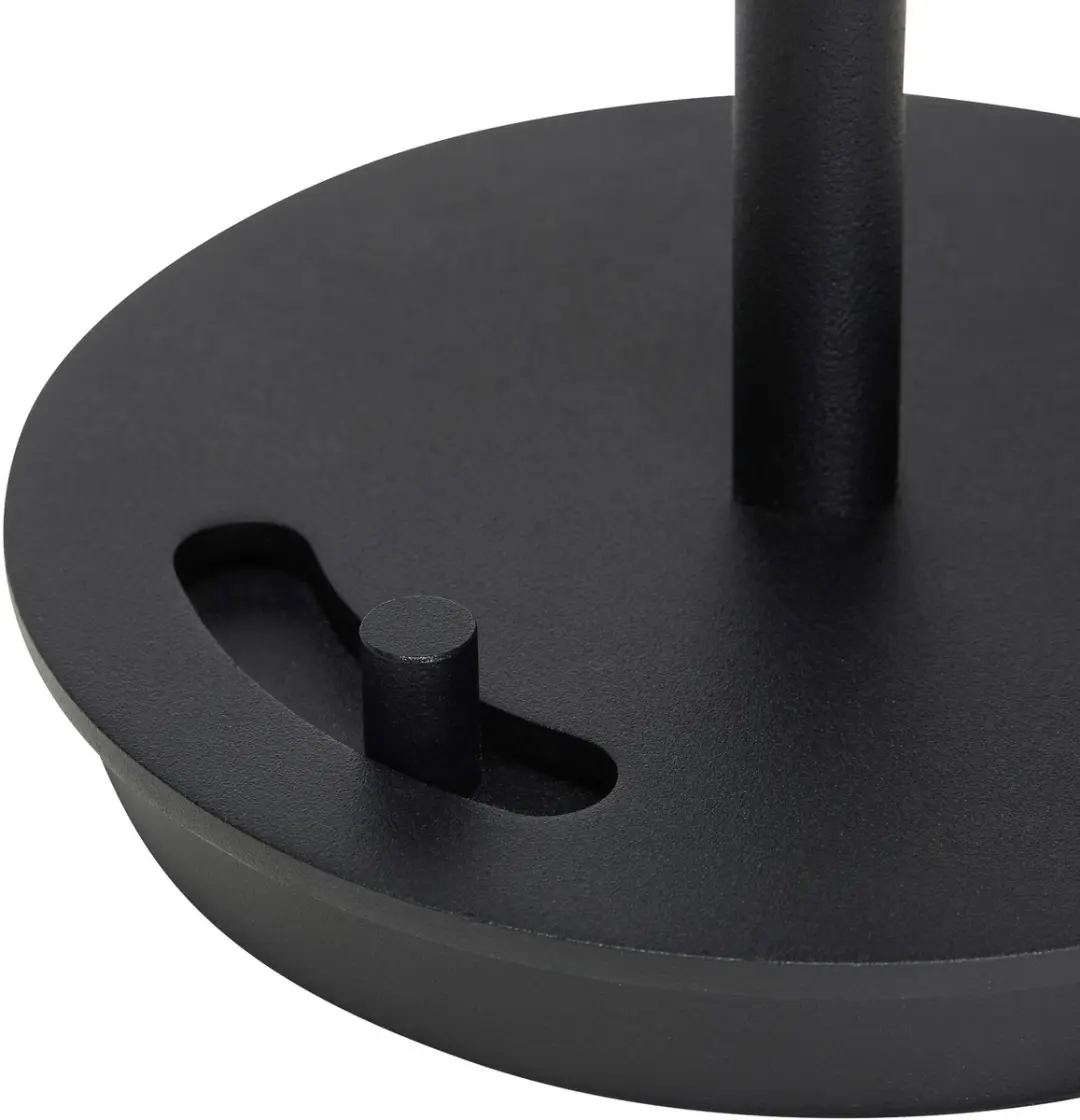 Hübsch Salon Draagbare Lamp - 1 Lichtpunt Ø15cm - Zwart