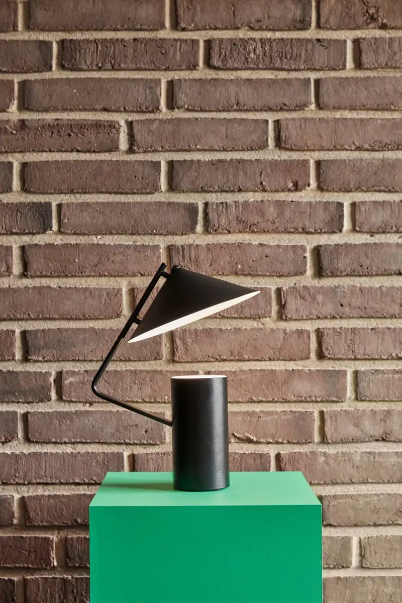 Hübsch Sen Tafellamp - 1 Lichtpunt Ø24cm Zwart