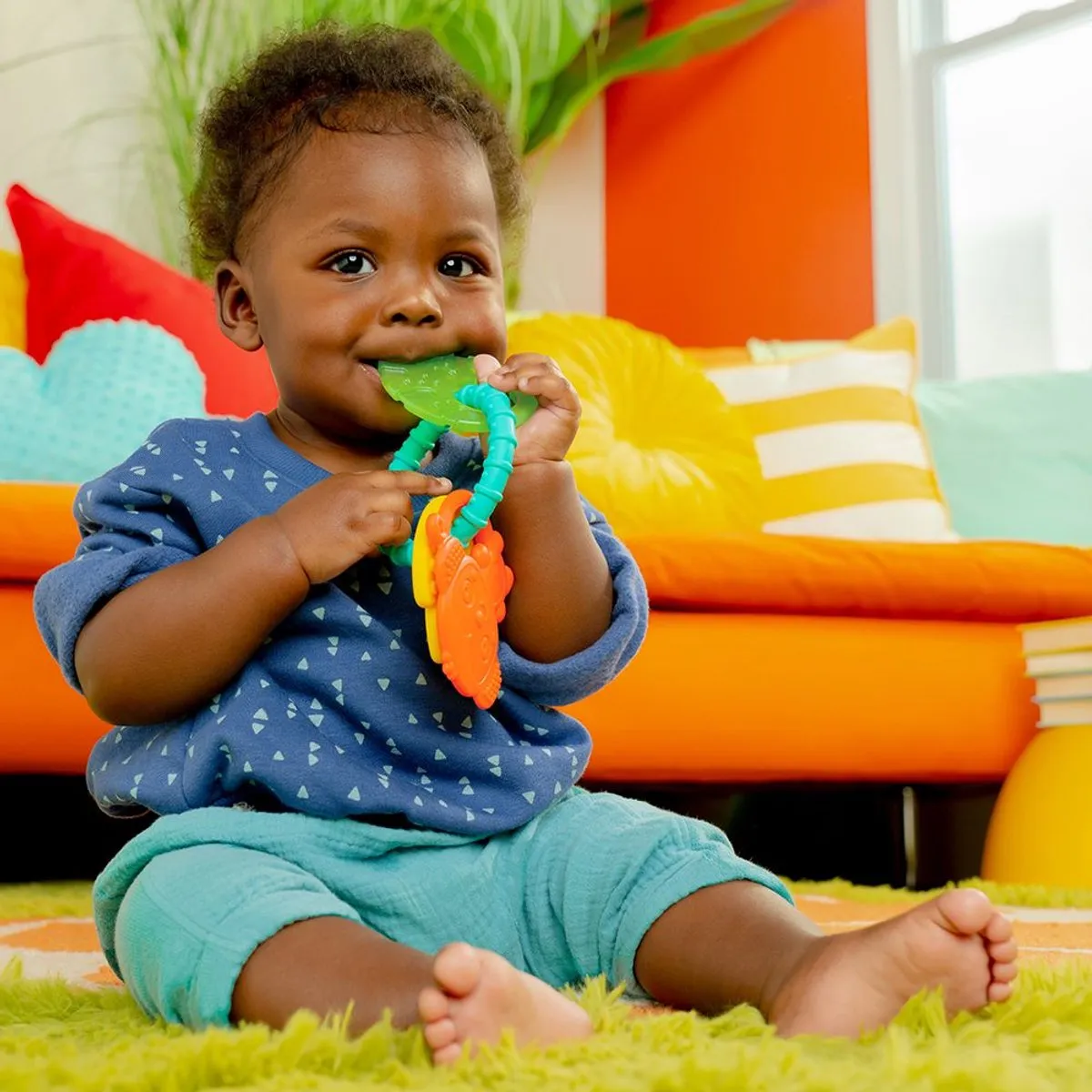 Bright Starts Baby Bijtring Tropical Chews - Multicolor
