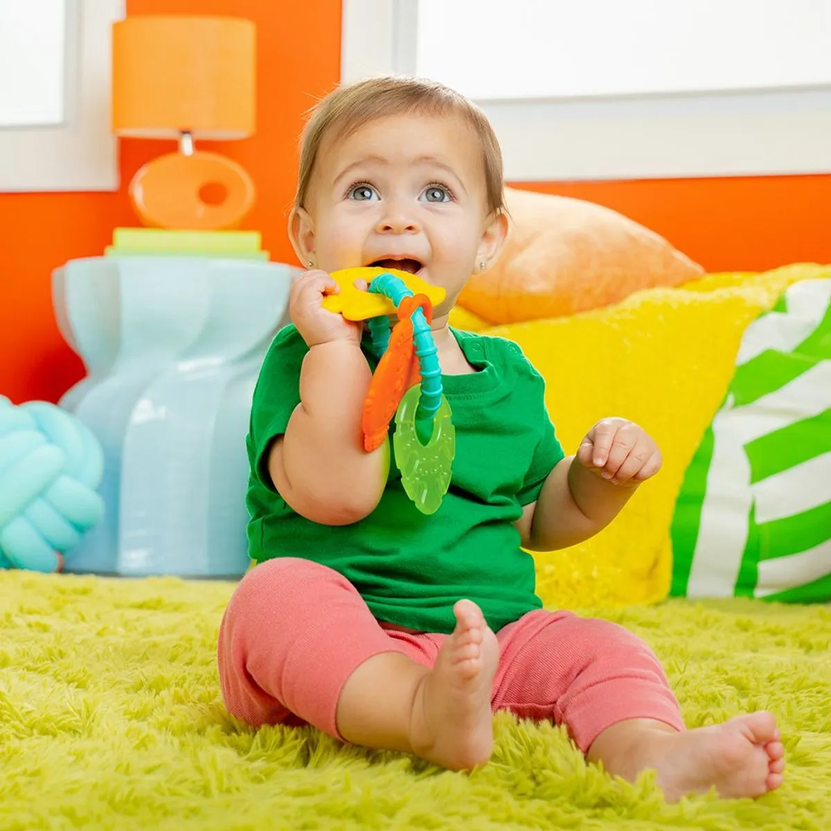 Bright Starts Baby Bijtring Tropical Chews - Multicolor