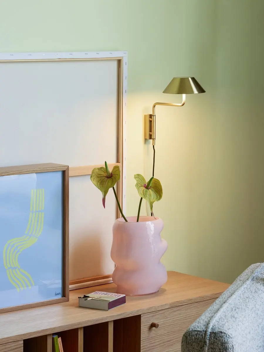 Hübsch Cover Wandlamp - Brons