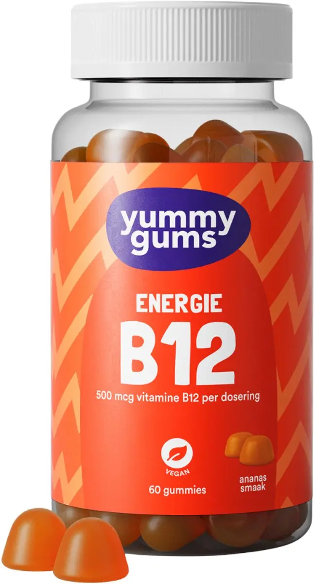 Yummygums Vitamine B12 Gummies - 60 Stuks