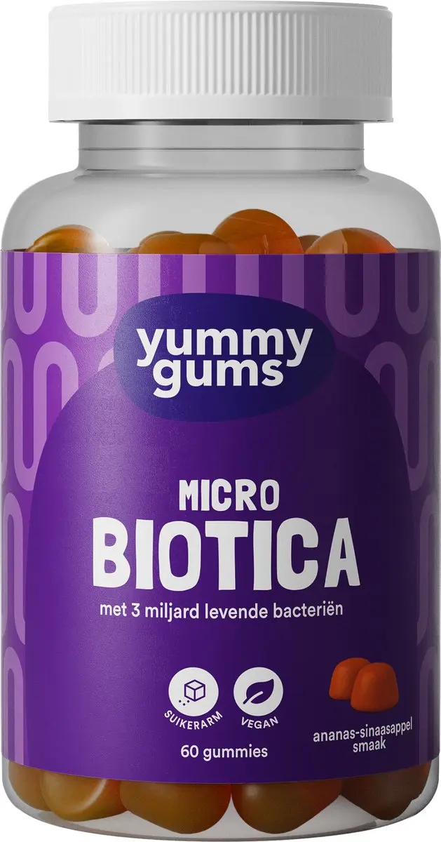 Yummygums Micro Biotica Gummies Suikerarm