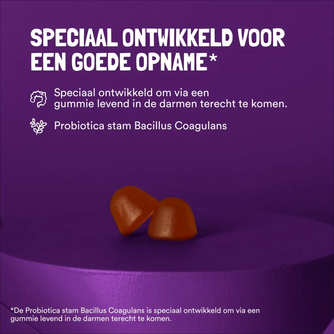 Yummygums Micro Biotica Gummies Suikerarm - 60 Stuks