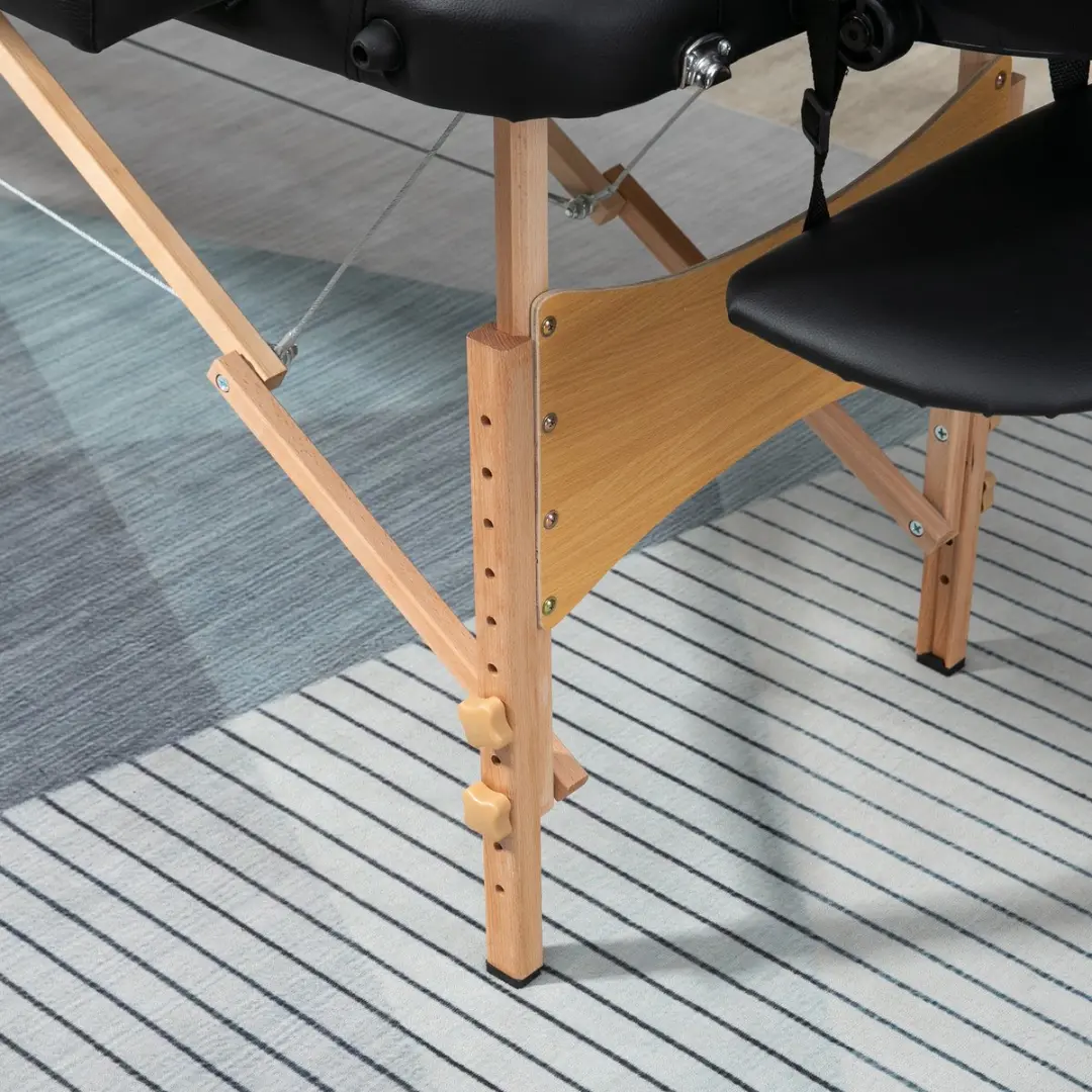 Homcom Massagetafel 5550-3291 - Zwart