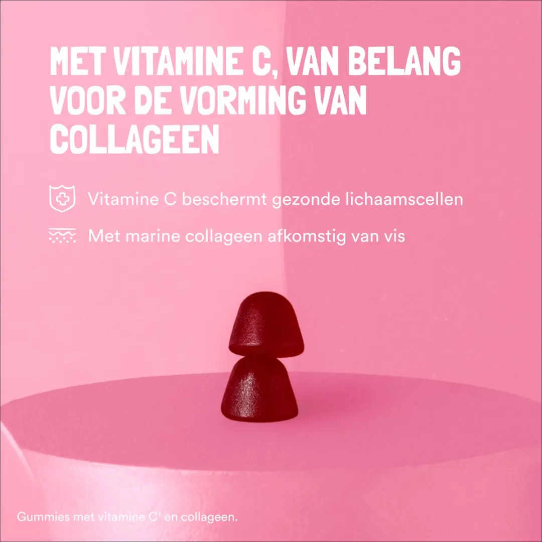 Yummygums Collageen Gummies Suikervrij - 60 Stuks